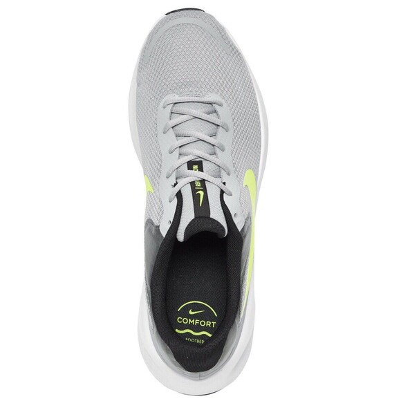 Nike Revolution 7 Wolf Grey Volt Running Shoes Sneakers Mens Size's FB22… - Picture 3 of 16